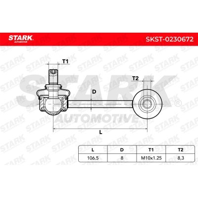 Łącznik Stabilizatora Stark SKST-0230672 SKST-0230672 - foto 5
