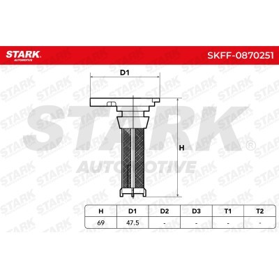 Filtr Paliwa Stark SKFF-0870251 SKFF-0870251 - foto 5