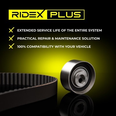 Zestaw paska rozrządu RIDEX 307T0049P 307T0049P - foto 7