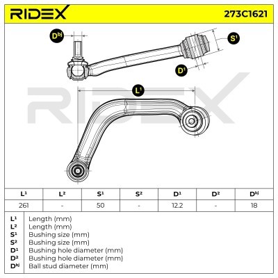 Wahacz RIDEX 273C1621 273C1621 - foto 7