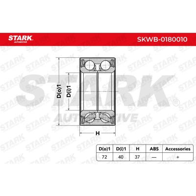 Łożysko Koła Stark SKWB-0180010 SKWB-0180010 - foto 3