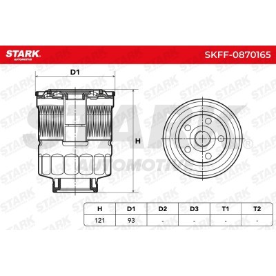 Filtr Paliwa Stark SKFF-0870165 SKFF-0870165 - foto 5
