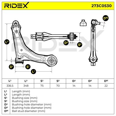Wahacz RIDEX 273C0530 273C0530 - foto 7