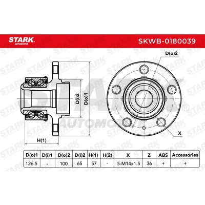 Łożysko Koła Stark SKWB-0180039 SKWB-0180039 - foto 4