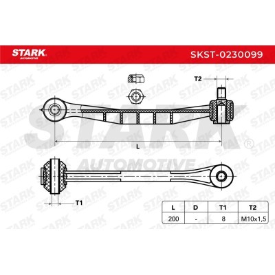 Łącznik Stabilizatora Stark SKST-0230099 SKST-0230099 - foto 4