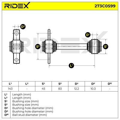 Wahacz RIDEX 273C0599 273C0599 - foto 5