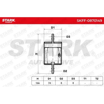 Filtr Paliwa Stark SKFF-0870149 SKFF-0870149 - foto 4