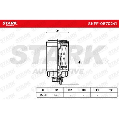 Filtr Paliwa Stark SKFF-0870241 SKFF-0870241 - foto 6