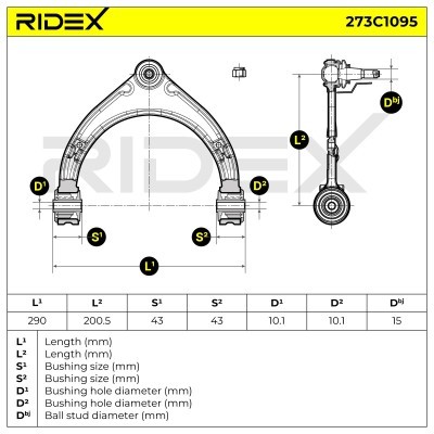 Wahacz RIDEX 273C1095 273C1095 - foto 8