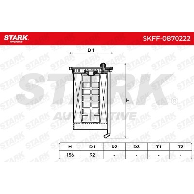 Filtr Paliwa Stark SKFF-0870222 SKFF-0870222 - foto 6