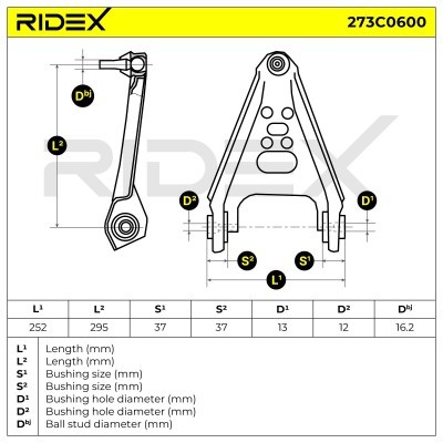 Wahacz RIDEX 273C0600 273C0600 - foto 6