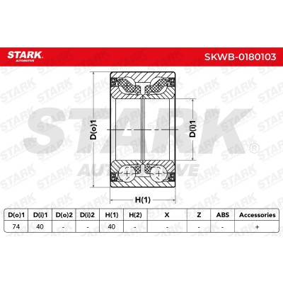 Łożysko Koła Stark SKWB-0180103 SKWB-0180103 - foto 3
