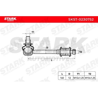 Łącznik Stabilizatora Stark SKST-0230752 SKST-0230752 - foto 6