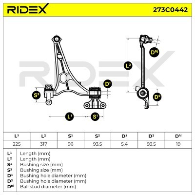 Wahacz RIDEX 273C0442 273C0442 - foto 10