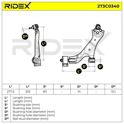 Wahacz RIDEX 273C0340 273C0340 - foto 6