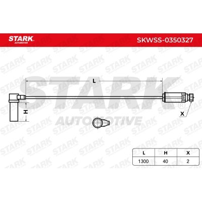 Czujnik ABS Stark SKWSS-0350327 SKWSS-0350327 - foto 6