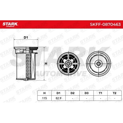 Filtr Paliwa Stark SKFF-0870463 SKFF-0870463 - foto 5