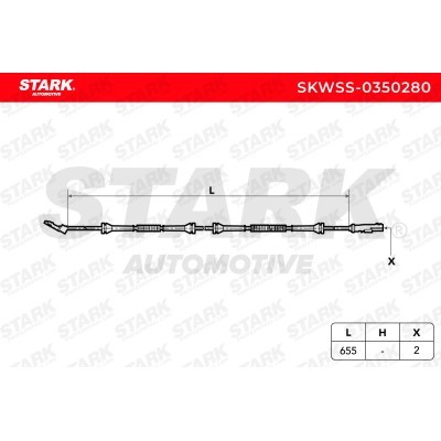 Czujnik ABS Stark SKWSS-0350280 SKWSS-0350280 - foto 6