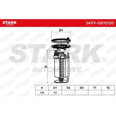 Filtr Paliwa Stark SKFF-0870120 SKFF-0870120 - foto 5