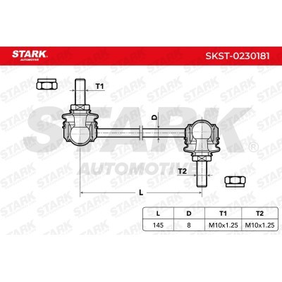 Łącznik Stabilizatora Stark SKST-0230181 SKST-0230181 - foto 4