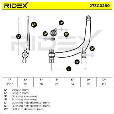 Wahacz RIDEX 273C0280 273C0280 - foto 5