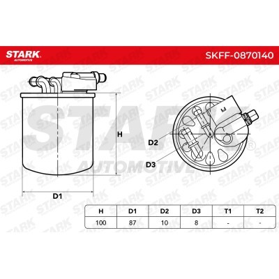 Filtr Paliwa Stark SKFF-0870140 SKFF-0870140 - foto 5