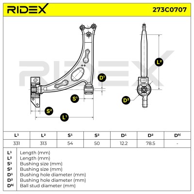 Wahacz RIDEX 273C0707 273C0707 - foto 7