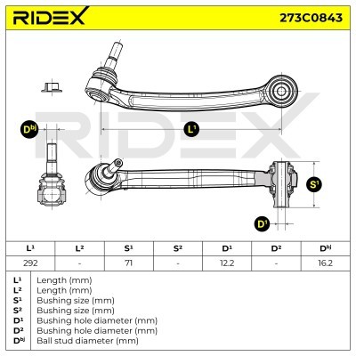 Wahacz RIDEX 273C0843 273C0843 - foto 7