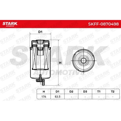 Filtr Paliwa Stark SKFF-0870498 SKFF-0870498 - foto 5