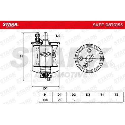 Filtr Paliwa Stark SKFF-0870155 SKFF-0870155 - foto 5
