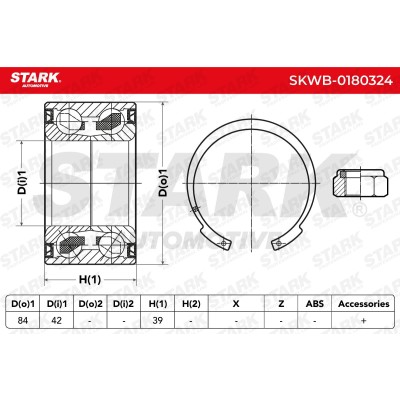 Łożysko Koła Stark SKWB-0180324 SKWB-0180324 - foto 3