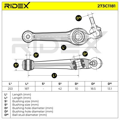 Wahacz RIDEX 273C1181 273C1181 - foto 6