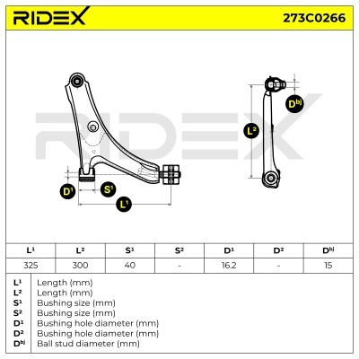 Wahacz RIDEX 273C0266 273C0266 - foto 4