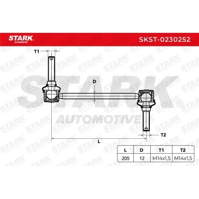 Łącznik Stabilizatora Stark SKST-0230252 SKST-0230252 - foto 5