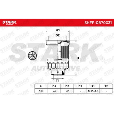 Filtr Paliwa Stark SKFF-0870031 SKFF-0870031 - foto 6