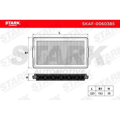 Filtr Powietrza Stark SKAF-0060385 SKAF-0060385 - foto 4