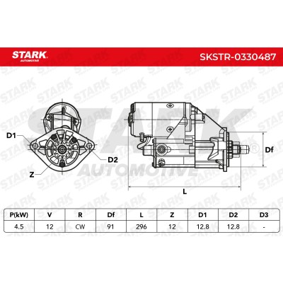 Rozrusznik Stark SKSTR-0330487 SKSTR-0330487 - foto 6