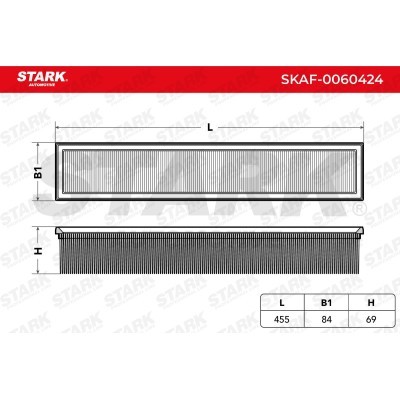 Filtr Powietrza Stark SKAF-0060424 SKAF-0060424 - foto 5