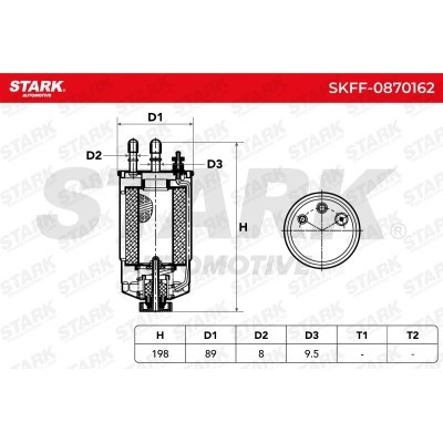 Filtr Paliwa Stark SKFF-0870162 SKFF-0870162 - foto 5