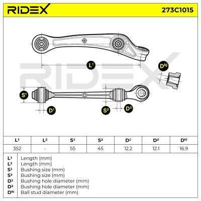 Wahacz RIDEX 273C1015 273C1015 - foto 6
