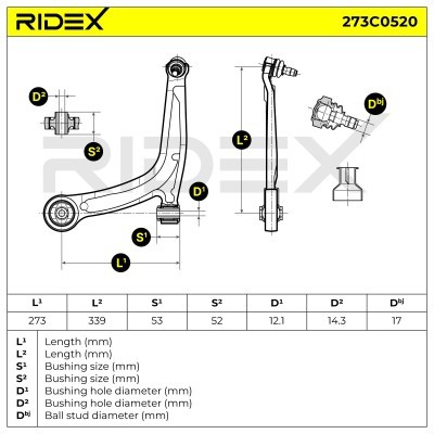 Wahacz RIDEX 273C0520 273C0520 - foto 4