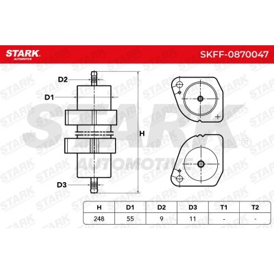 Filtr Paliwa Stark SKFF-0870047 SKFF-0870047 - foto 6
