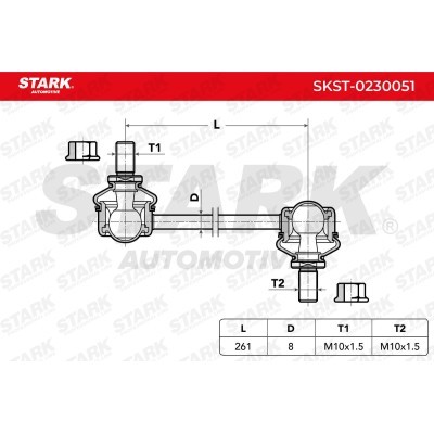 Łącznik Stabilizatora Stark SKST-0230051 SKST-0230051 - foto 3