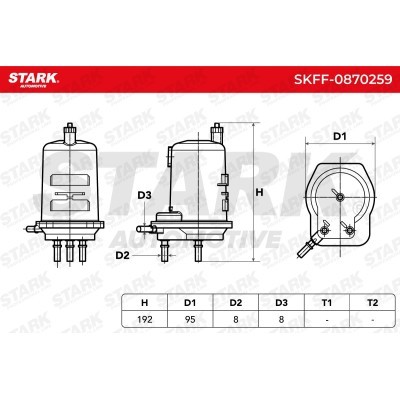 Filtr Paliwa Stark SKFF-0870259 SKFF-0870259 - foto 5