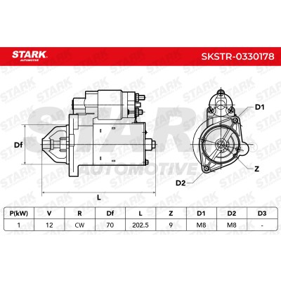 Rozrusznik Stark SKSTR-0330178 SKSTR-0330178 - foto 6