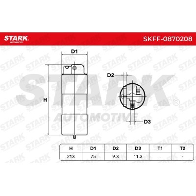 Filtr Paliwa Stark SKFF-0870208 SKFF-0870208 - foto 6
