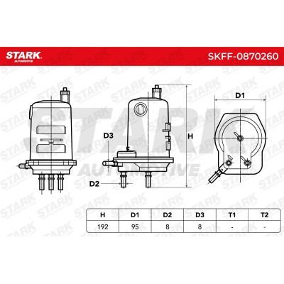 Filtr Paliwa Stark SKFF-0870260 SKFF-0870260 - foto 7