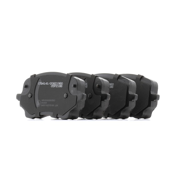 Klocki hamulcowe RIDEX 402B2101 402B2101 - foto 1