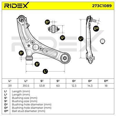 Wahacz RIDEX 273C1089 273C1089 - foto 6