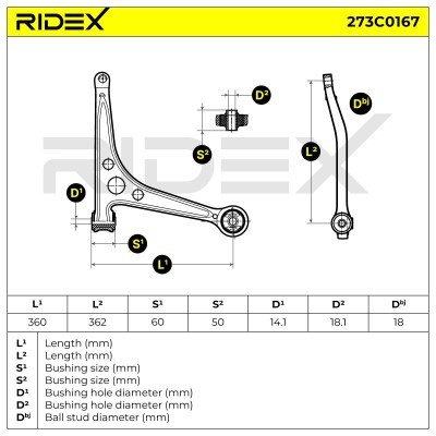Wahacz RIDEX 273C0167 273C0167 - foto 7